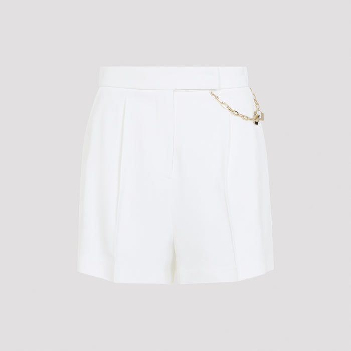 Elisabetta Franchi Ivory White Shorts