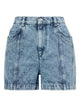 Isabel Marant Etoile Joely Denim Panelled Shorts