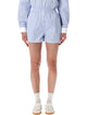Sporty & Rich Sporty & Rich Mini Boxer Shorts - Light Blue And White