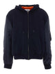 Mm6 Maison Margiela Black Hooded Sweatshirt