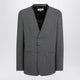 Mm6 Maison Margiela Grey Mélange Woolblend Jacket