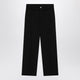 Mm6 Maison Margiela Black Woolblend Trousers
