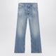 Mm6 Maison Margiela Bootcut Jeans In Light Washed Denim, Blue