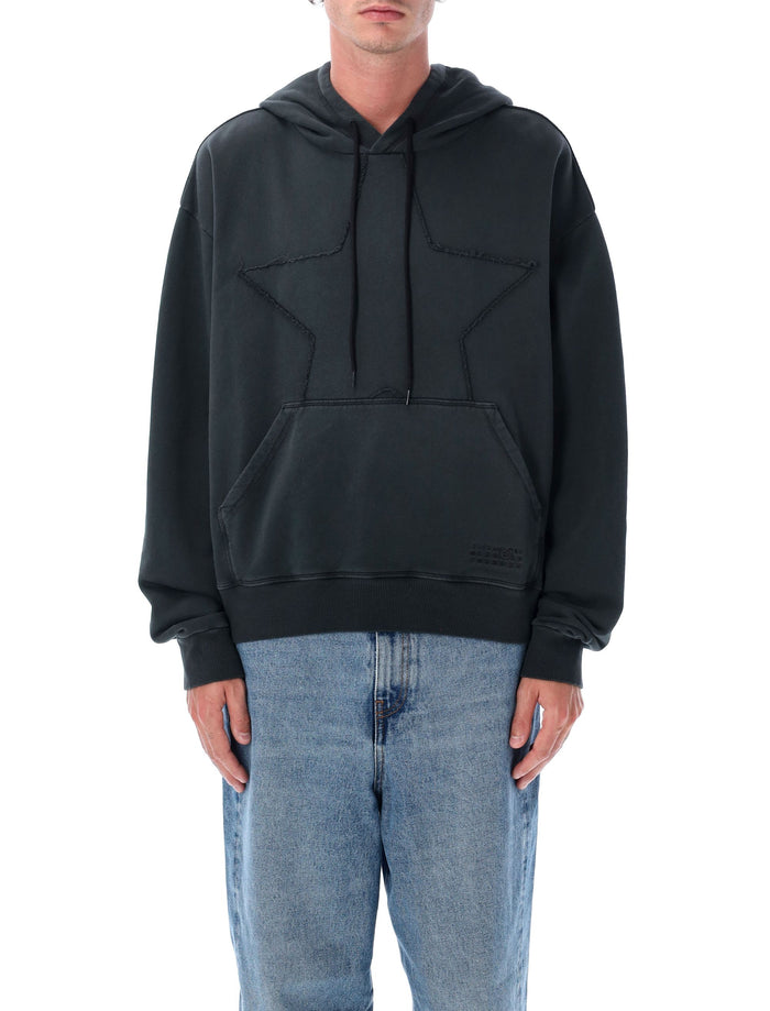 Mm6 Maison Margiela Mm6 Maison Margiela Oversized Star Hoodie Sweatshirt