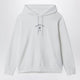 Mm6 Maison Margiela White Cotton Hoodie