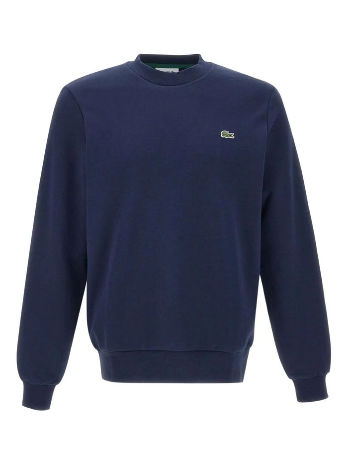 Lacoste Crew Neck Sweatshirt With Logo