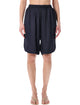 The Frankie Shop Nelis Satin Bermuda Shorts