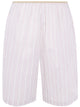 The Frankie Shop "Elyn" Elastic Bermuda Shorts