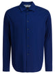 Altum Navy Cotton Blend Shirt