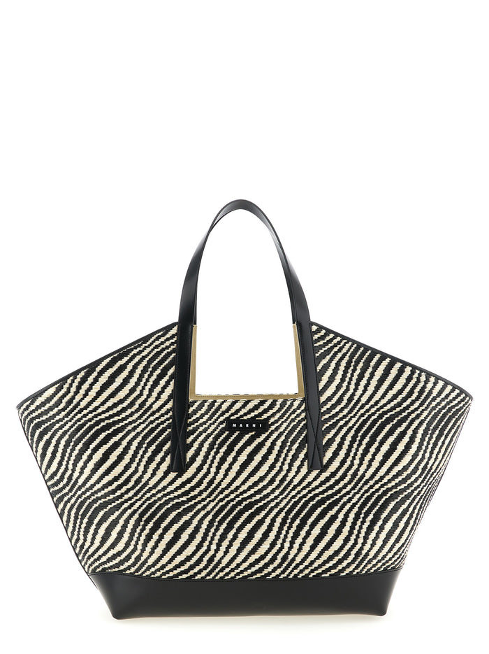 Marni 'Waves' Shopping Bag
