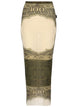 Jean Paul Gaultier Multicolour Polyamide Skirt
