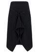 Lemaire Button Asymmetrical Skirt