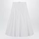 Jacquemus White Flared Triangle Skirt