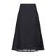Jacquemus Lavoir Denîmes Skirt In Navy Blue Denim