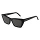 Saint Laurent Sunglasses  Sl 276 Mica 001 Black Black Grey 53/16/145