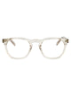 Saint Laurent Yellow-Yellow-Transparent Recycled Acetate Glasses