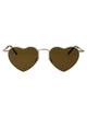 Saint Laurent Gold Metal  Sunglasses