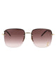 Saint Laurent Sunglasses  Sl 312 M 008 Gold Gold Brown 58/17/145