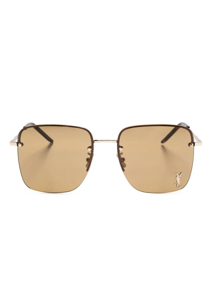 Saint Laurent Sunglasses  Sl 312 M 014 Gold Gold Brown 58/17/145