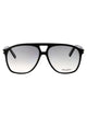 Saint Laurent Black Black Grey Acetate Sunglasses