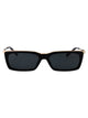 Saint Laurent Black-Gold-Black Recycled Acetate Sunglasses