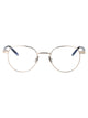 Saint Laurent Silver-Crystal-Transparent Metal Glasses