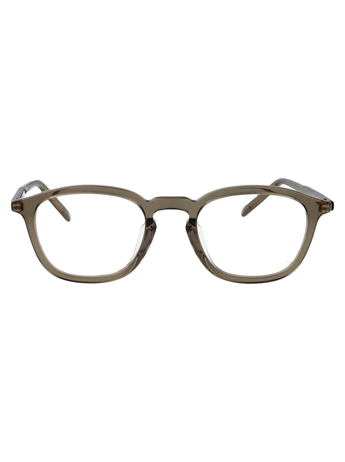 Saint Laurent Brown-Brown-Transparent Acetate Glasses