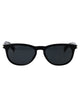 Saint Laurent Black-Black-Black Recycled Acetate Sunglasses