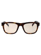 Saint Laurent Havana-Havana-Yellow Recycled Acetate Sunglasses