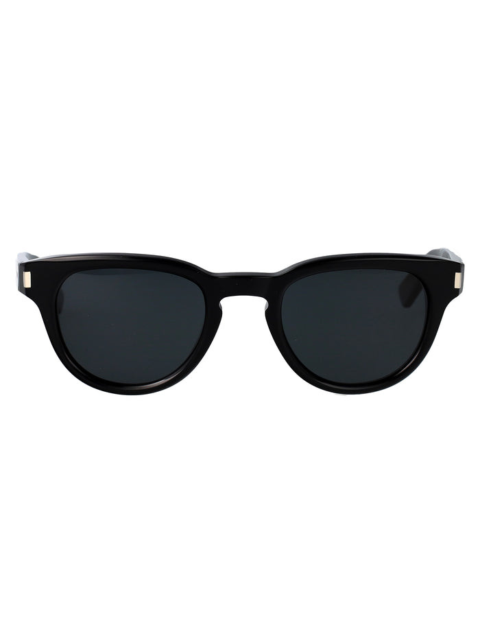 Saint Laurent Black-Black-Black Acetate Sunglasses
