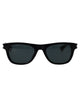 Saint Laurent Black-Crystal-Black Acetate Sunglasses