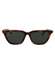 Saint Laurent Havana-Havana-Grey Acetate Sunglasses