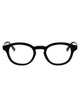 Saint Laurent Black-Black-Transparent Acetate Glasses