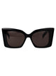 Saint Laurent Acetate Black  Sunglasses