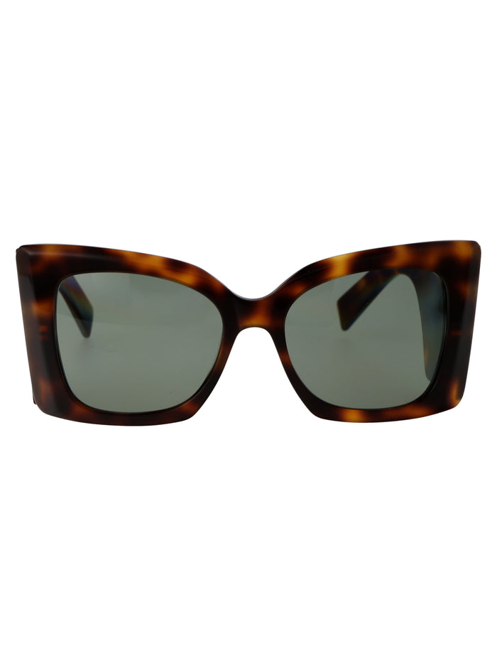 Saint Laurent Acetate  Havana Sunglasses