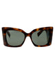 Saint Laurent Acetate  Havana Sunglasses