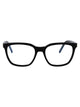 Saint Laurent Black Black Transparent Acetate Glasses