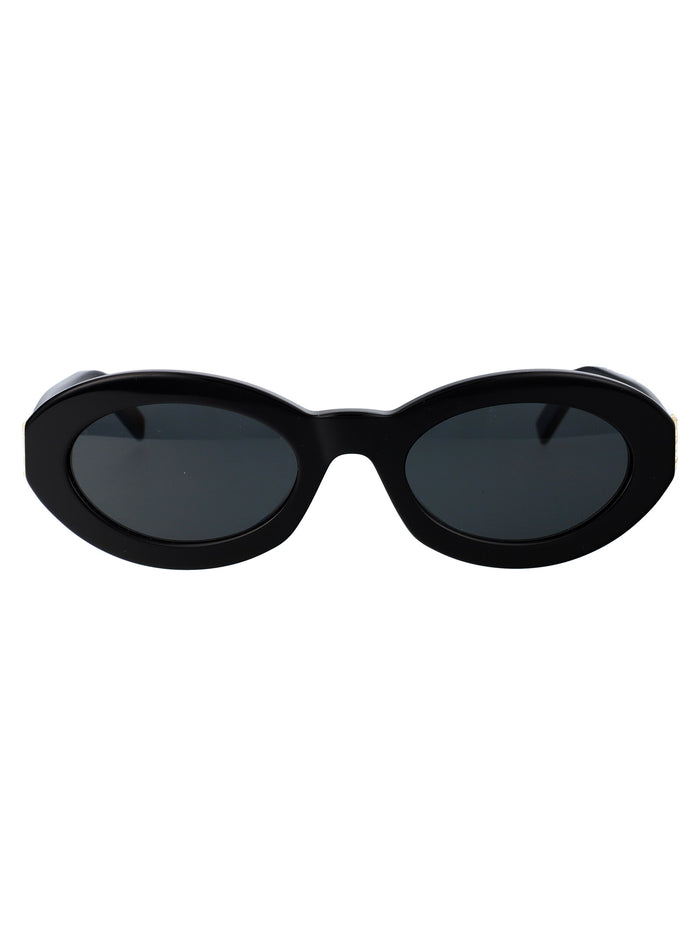 Saint Laurent Sunglasses  Sl M136 001 Black Black Black 52/22/140