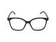 Saint Laurent Black-Black-Transparent Acetate Glasses