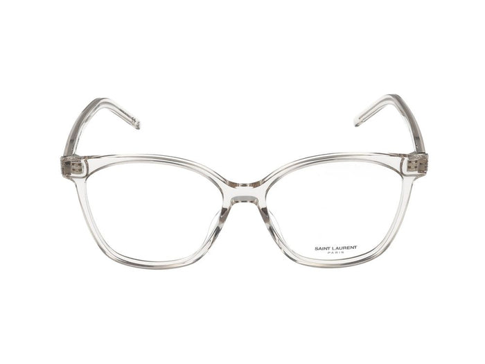 Saint Laurent Eyeglasses  Sl M162 004 Beige Beige Transpare 55/16/145