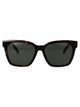 Saint Laurent Havana-Havana-Grey Acetate Sunglasses