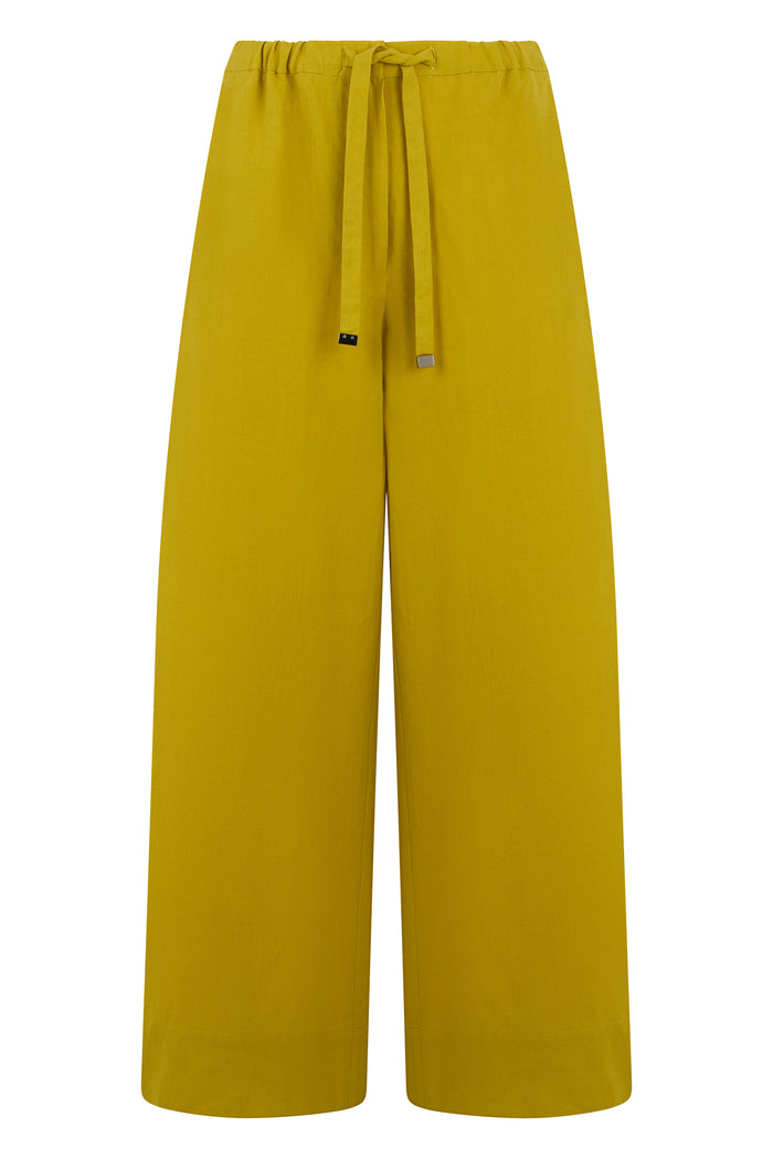 S Max Mara Loose Linen Pants
