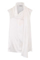 S Max Mara Silk Blouse With Draping