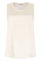 S Max Mara Sleeveless Satin Top