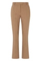 S Max Mara Flared Trousers In A Cotton, Viscose And Polyester Blend