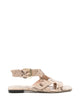 Stuart Weitzman Sai Sandal,Monochrmeprntsue,Adobe