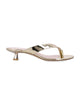 Stuart Weitzman Stuart Weitzman Laminated Leather Rio Sleek Sandal