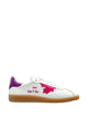 Dsquared2 Pink Purple Nappa Leather Sneakers