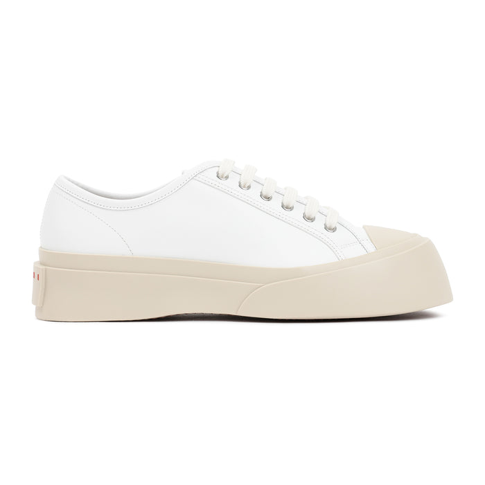 Marni White Leather Pablo Sneakers