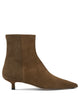 Aeyde Sofie Brown Suede Leather Leather Rubber Boots